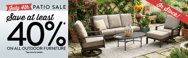 Patio - Spring Clearance Sale 40% Off