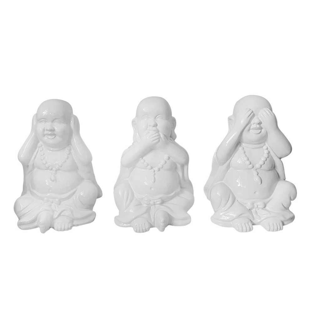 Picture of Buddhas Hear no, Speak no, See no Evil - Set of 3