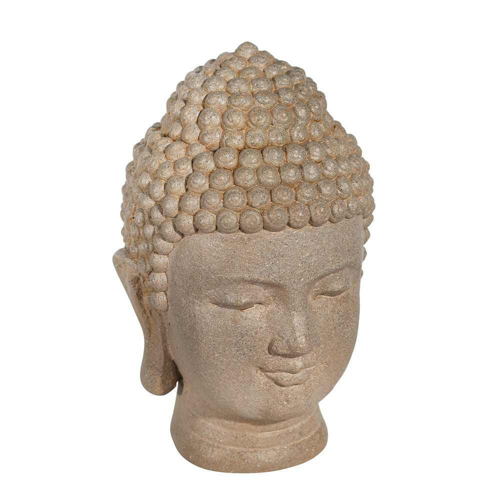 Picture of Buddha 11.5" Resin Head - Stone