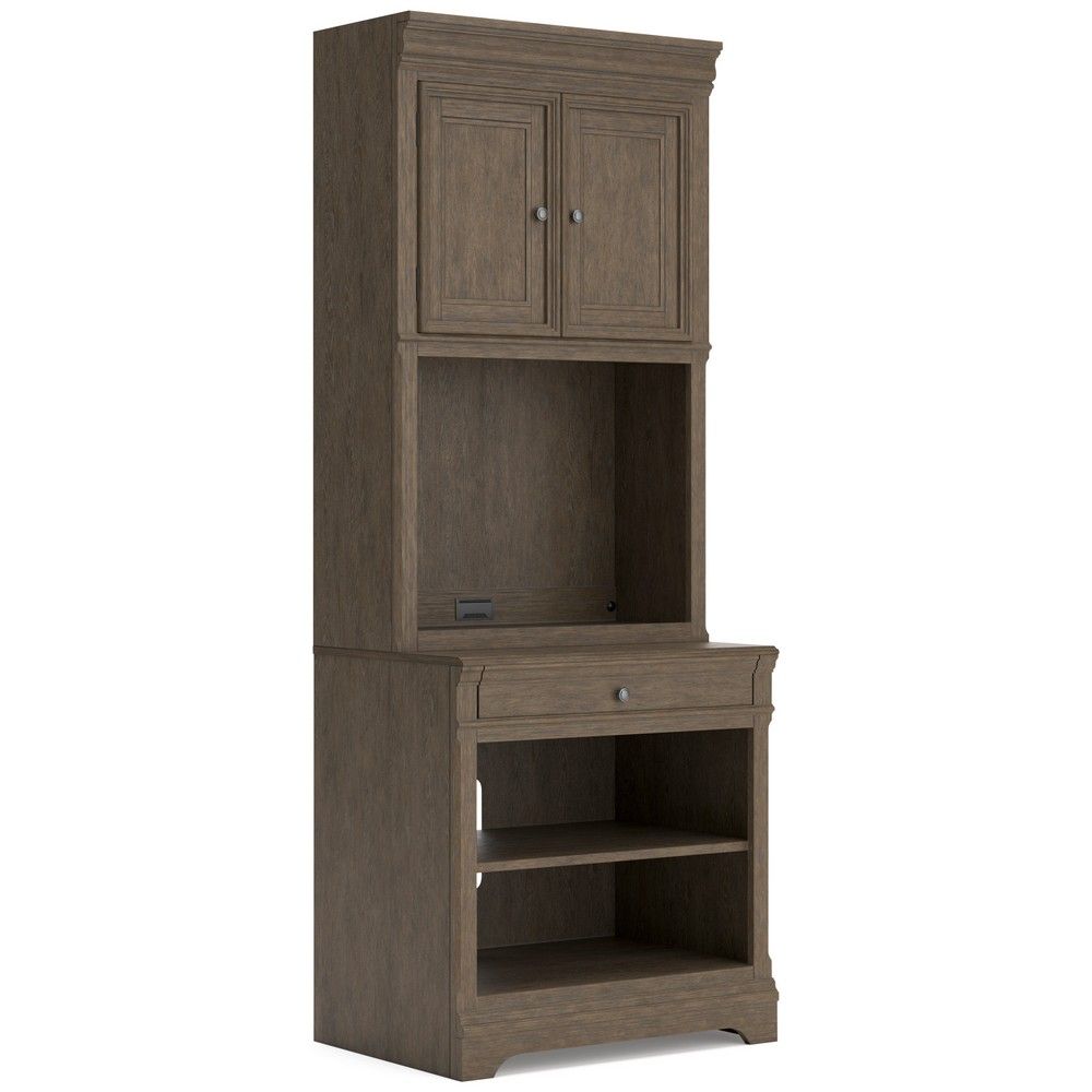 Picture of Janice Bookcase with Door Hutch