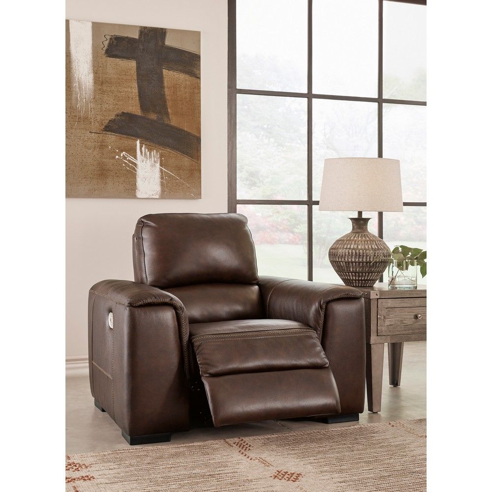 Picture of Anna Power Recliner with Power Headrest - Walnut