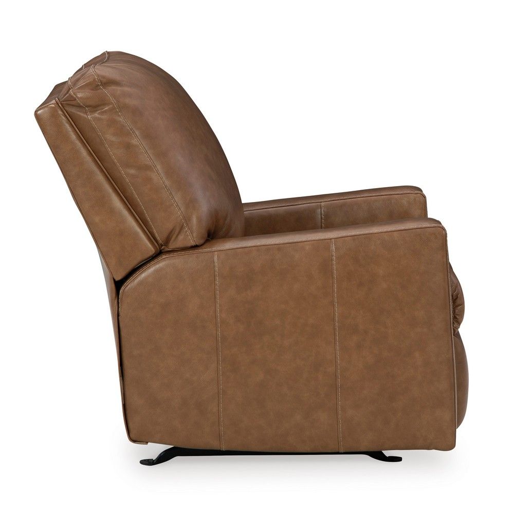 Caramel best sale recliner chair