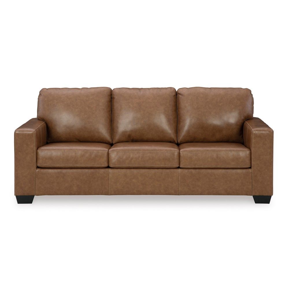 Picture of Billie Leather Sofa - Caramel
