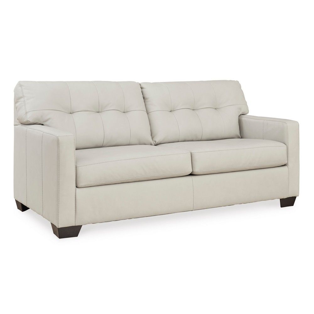 Picture of Brie Leather Sofa - Coconut