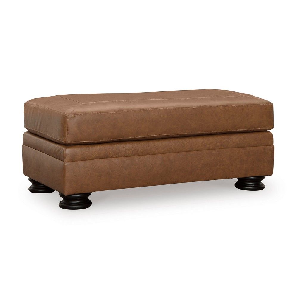 Picture of Caleb Leather Ottoman