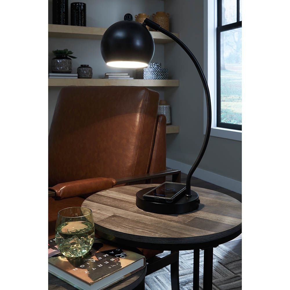Picture of Marin Black Desk Lamp
