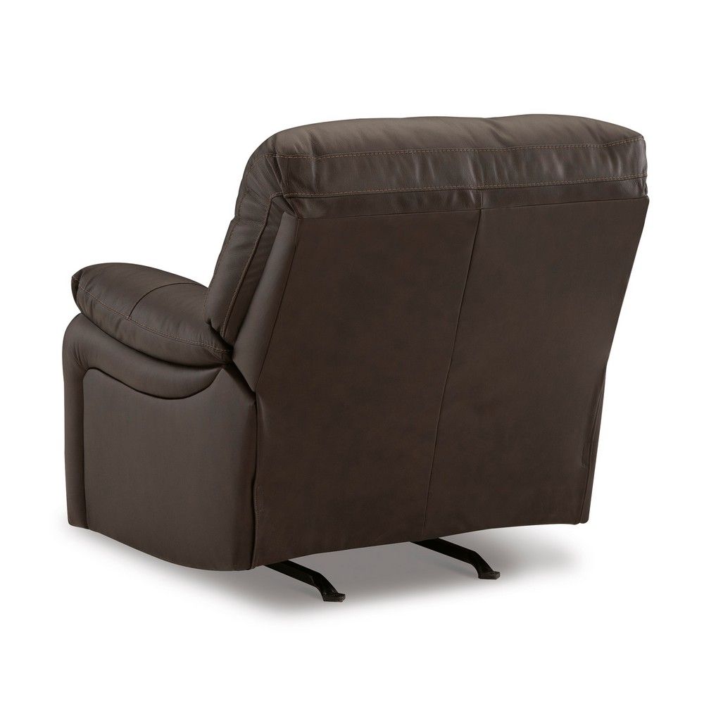 Picture of Lawson Leather Power Wall Saver Recliner - Dark Brown