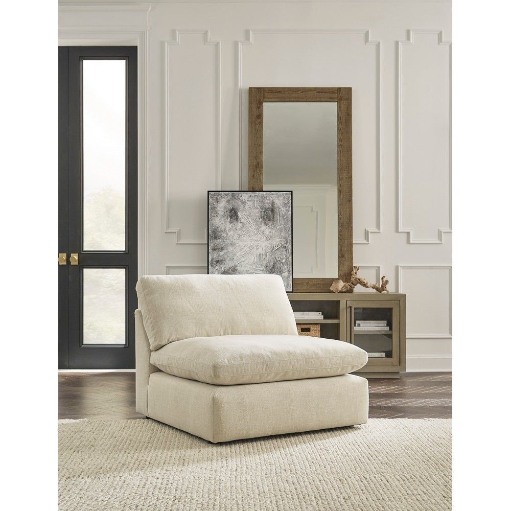 Picture of Nimbus Modular Armless Chair - Linen