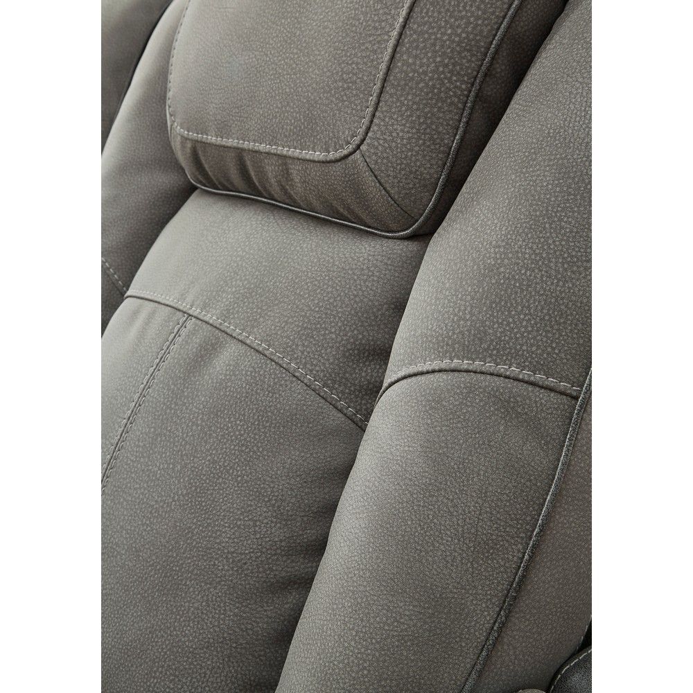 Picture of Nolan Zero Gravity Reclining Sofa with Power Headrests - Slate