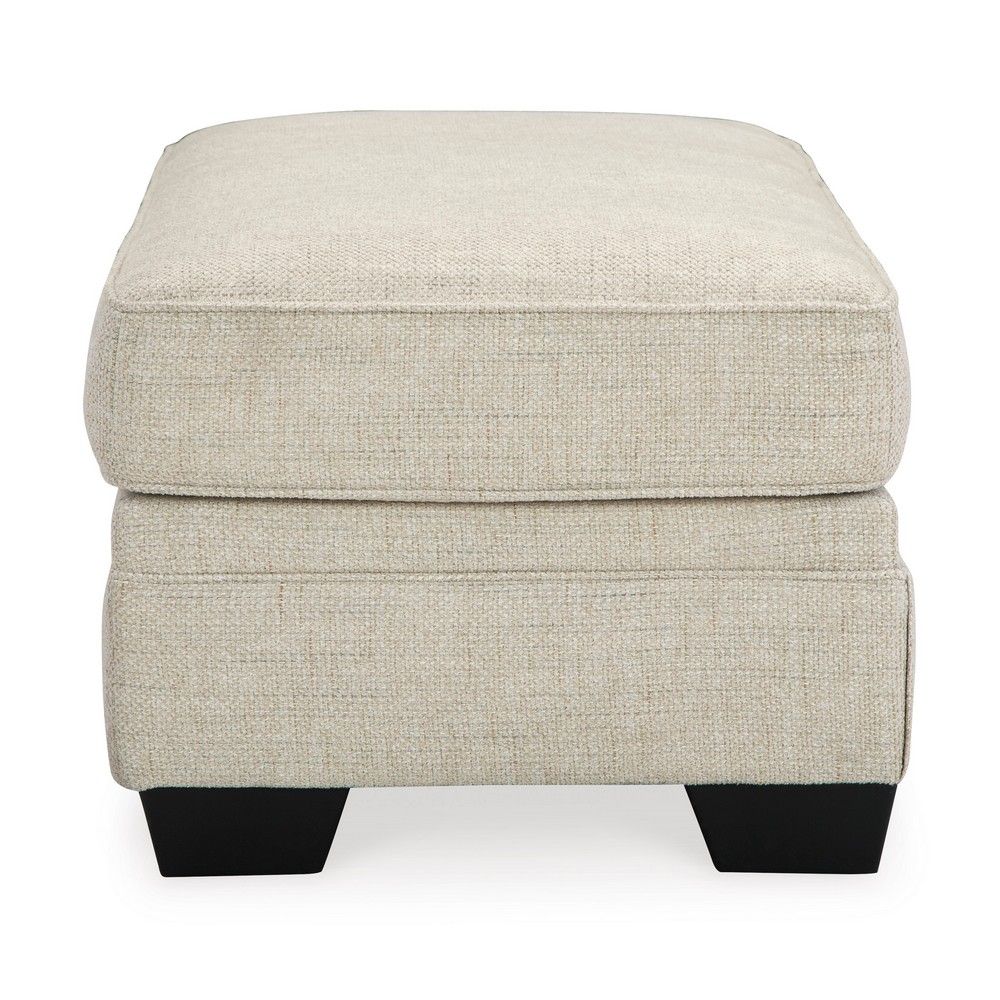 Picture of Riley Ottoman - Linen