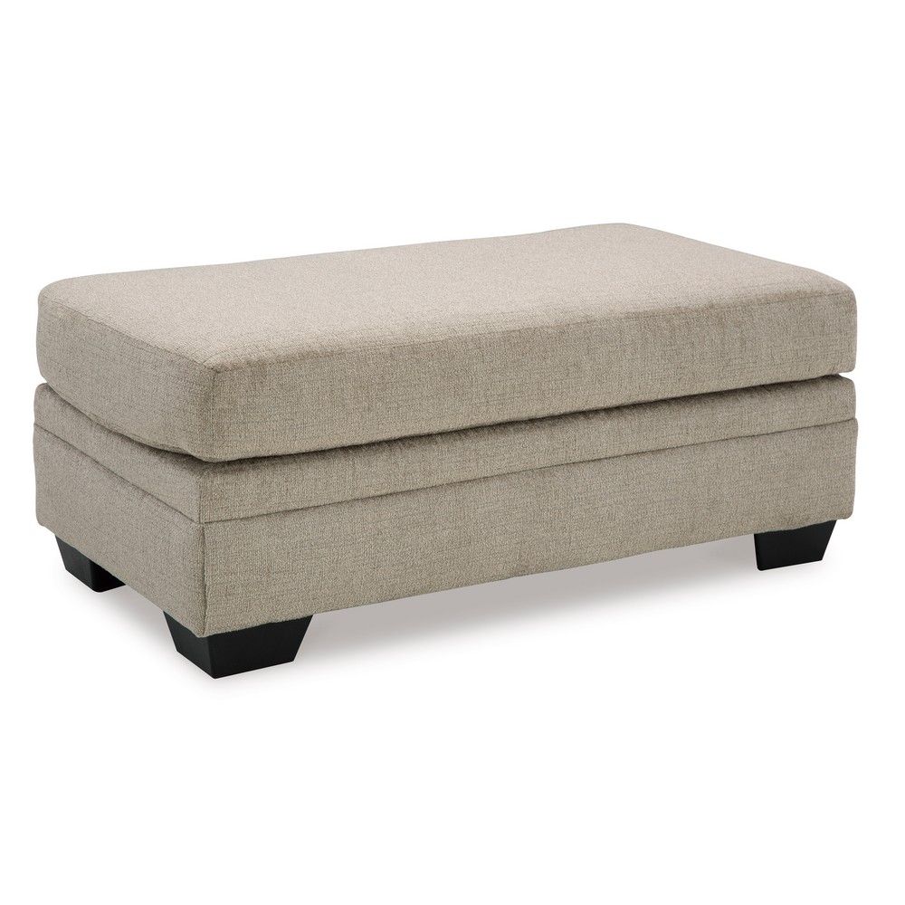 Picture of Salem Ottoman - Taupe