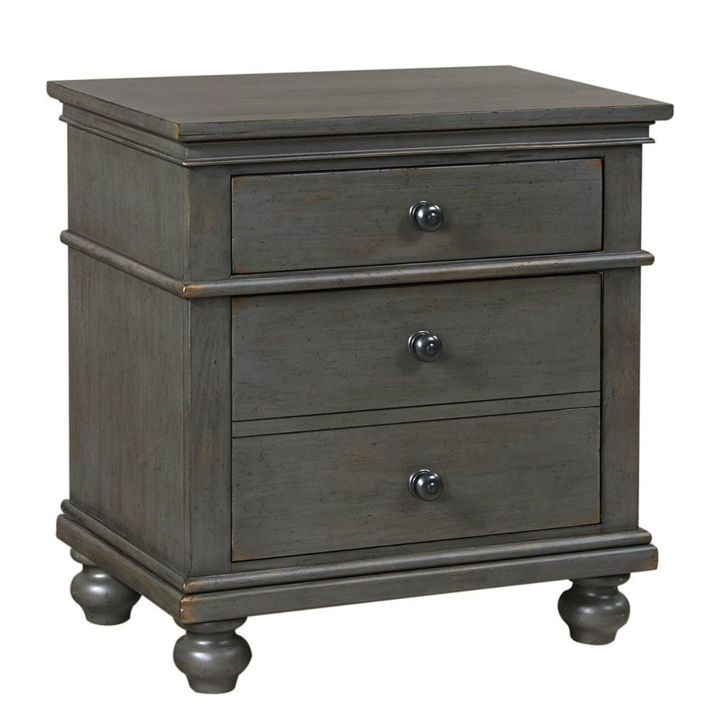 Picture of Austin 2-Drawer Nightstand - Peppercorn