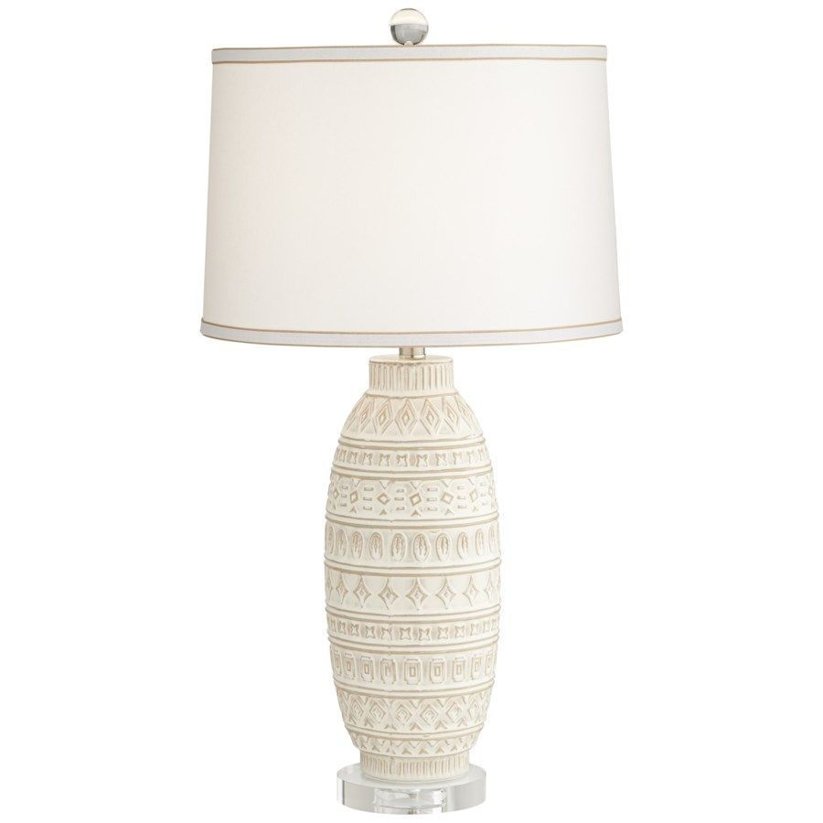 Picture of Cullen Beige Almond Table Lamp