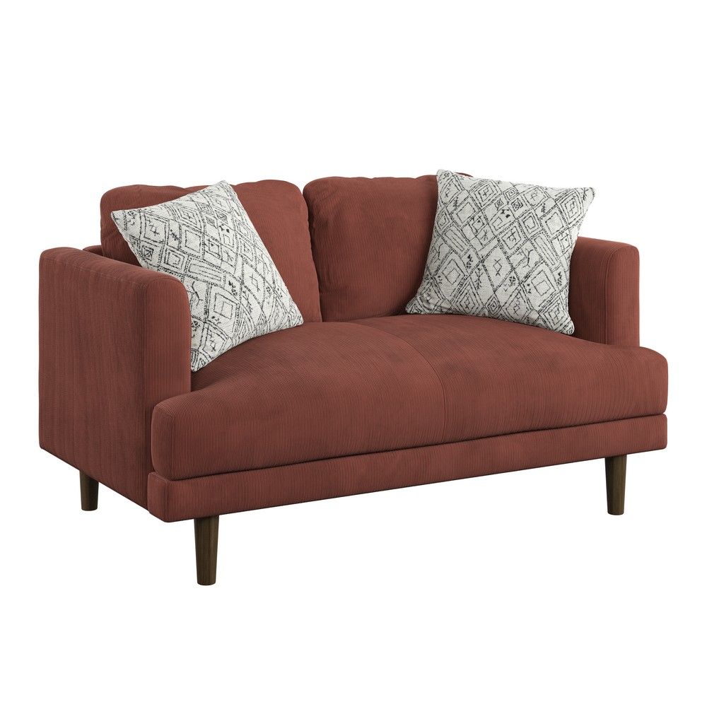 Picture of Julie Loveseat - Rust