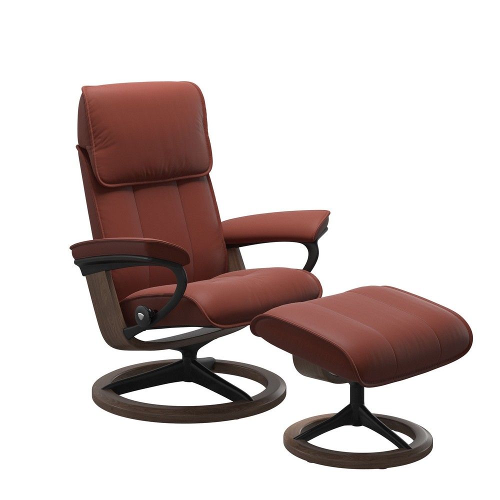 Picture of Admiral Signature Base Chair and Ottoman - Medium