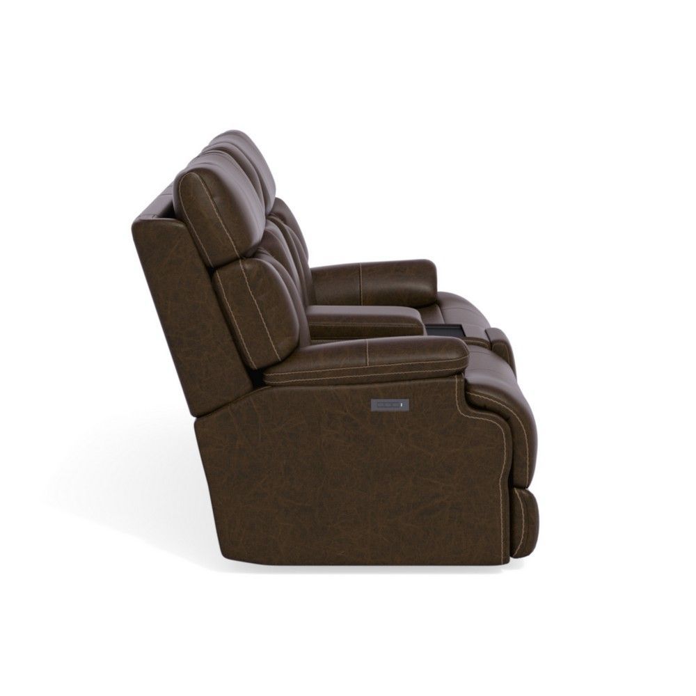 Picture of Clive Triple Power Reclining Loveseat with Console
