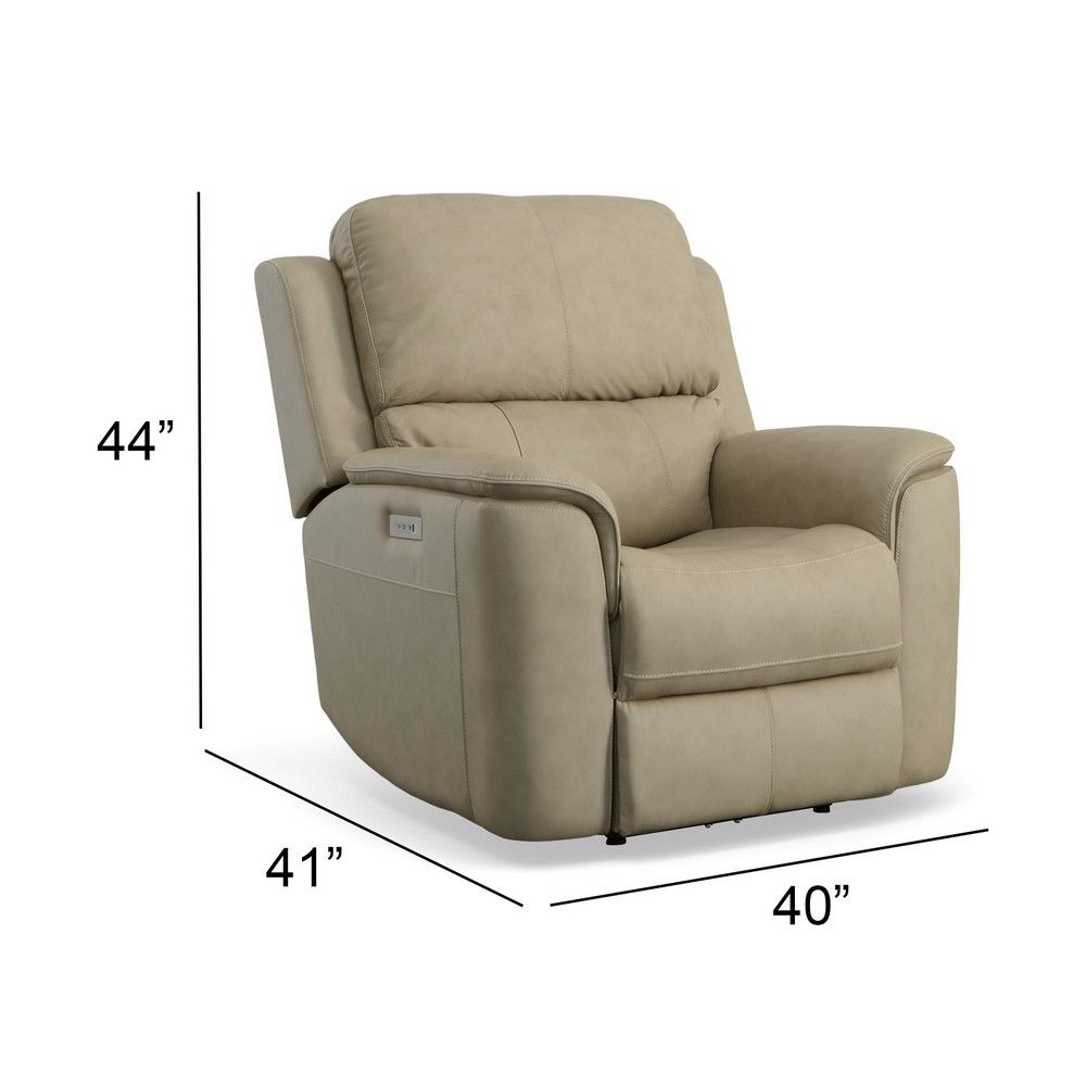 Henry leather power recliner hotsell
