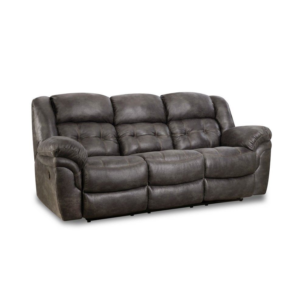 Camel best sale reclining sofa