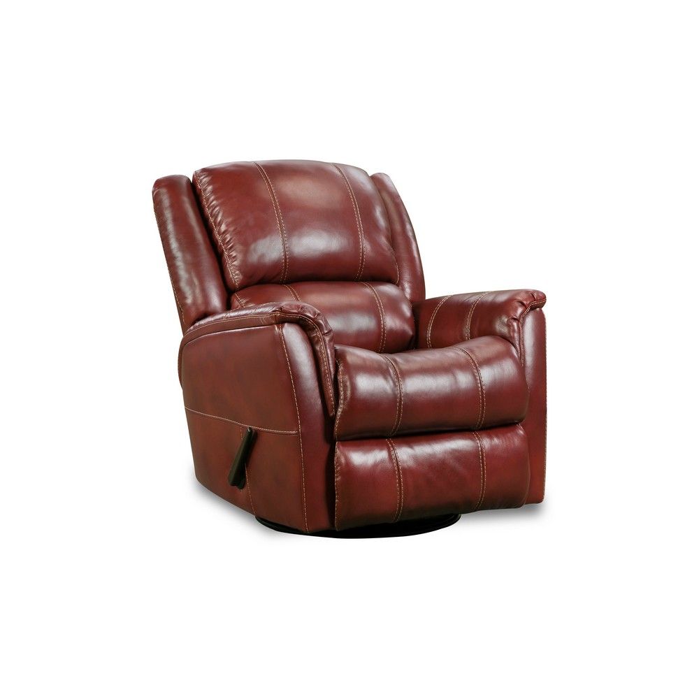 Picture of Cleo Swivel Glider Recliner - Red