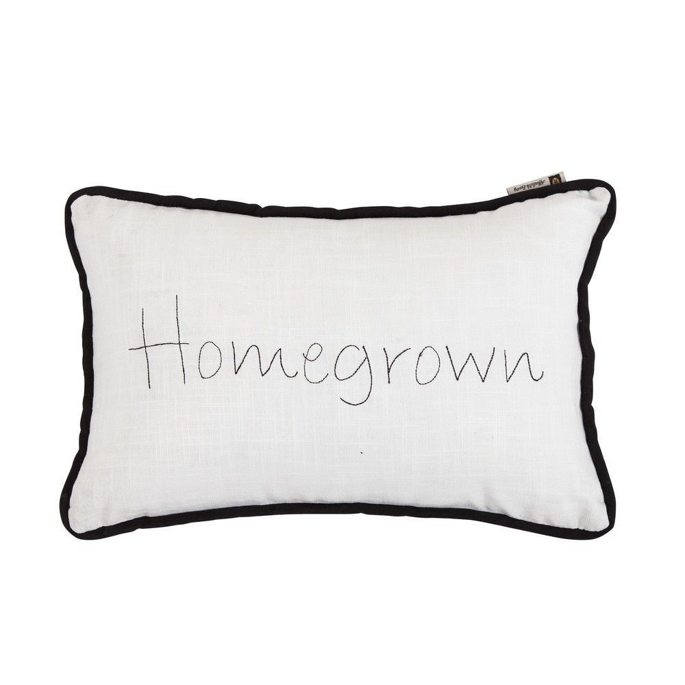 Picture of Blackberry Homegrown Embroidery Pillow