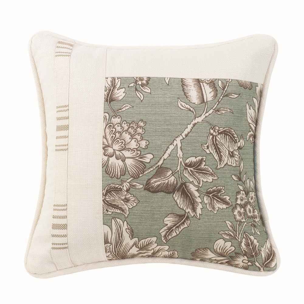 Picture of Gramercy Square Floral Pillow