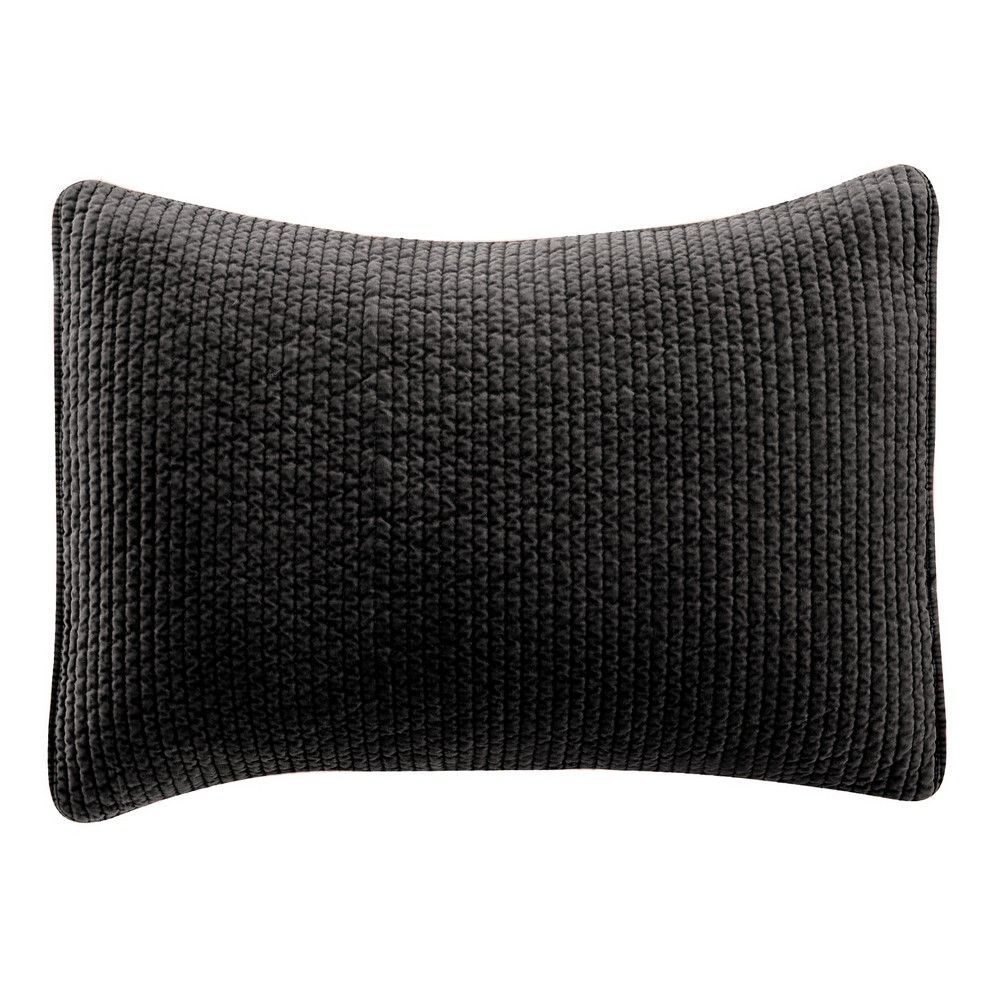 Black pillow sham best sale