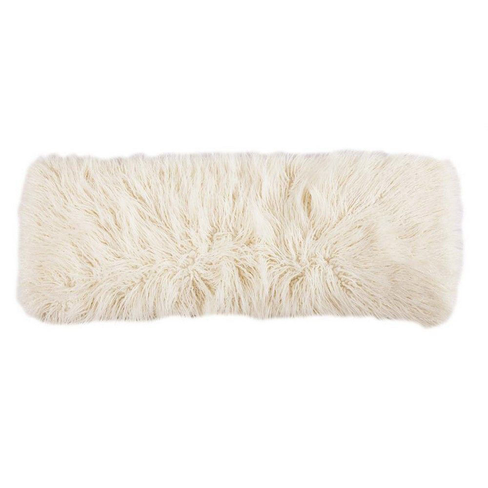 Picture of Mongolian Fur Pillow - Cream