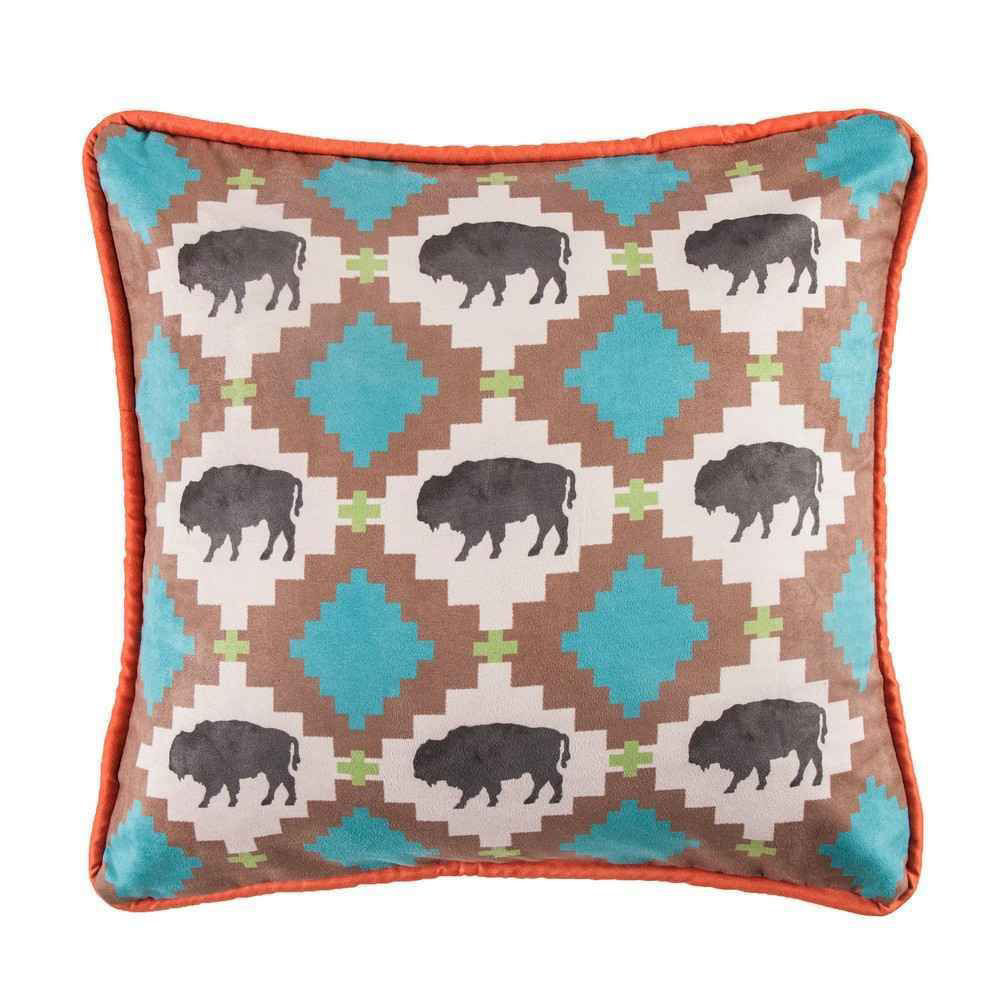 Picture of Serape Buffalo Design Pillow