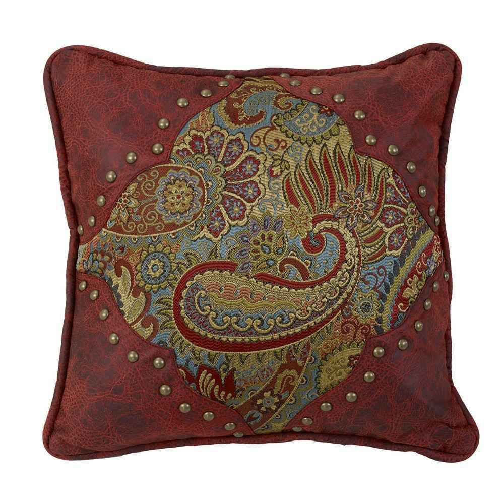 Picture of San Angelo Paisley Print Pillow