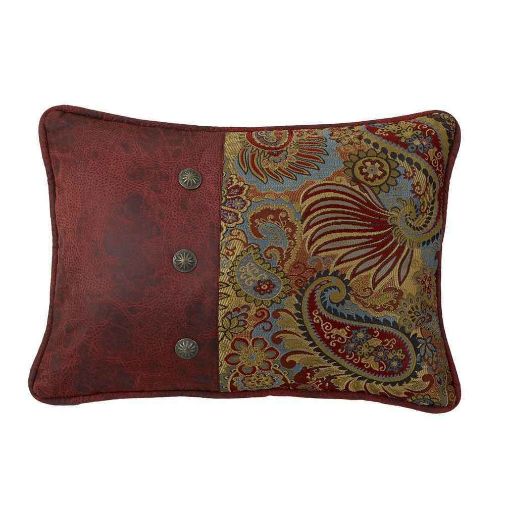 Picture of San Angelo Oblong Paisley Print Pillow