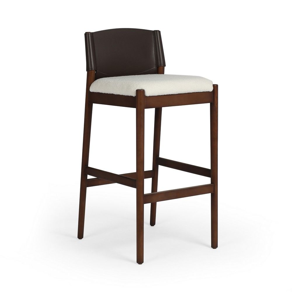 Picture of Lulu Bar Stool - Espresso Leather