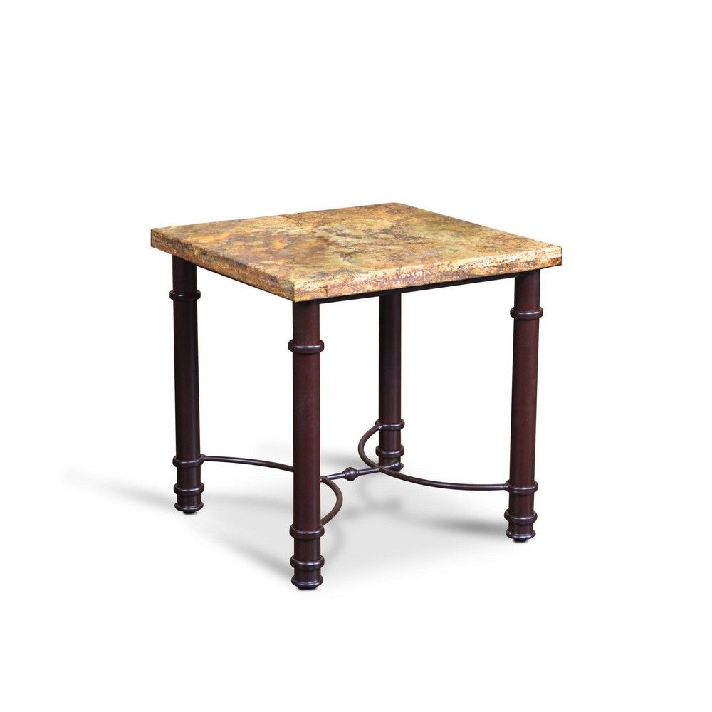 Picture of Travertine End Table