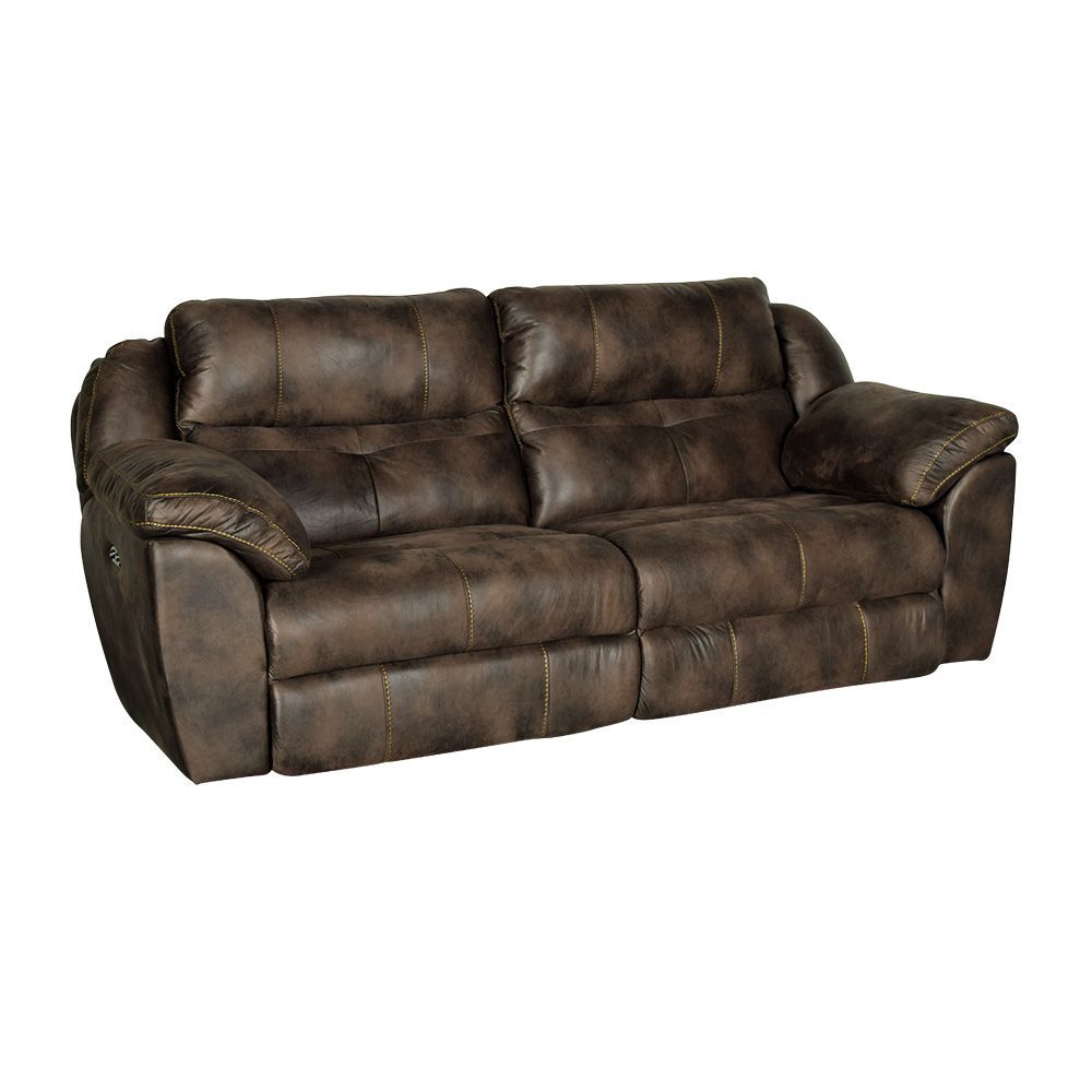 Picture of Bear Power Reclining Sofa - Dusty