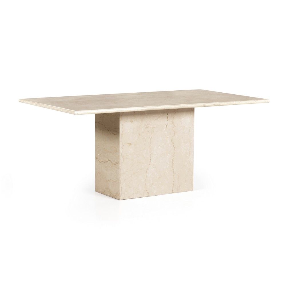 Picture of Arum Dining Table - Cream Marble