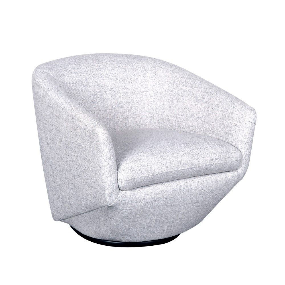 Picture of Bobbi Modern Swivel Chair - Cloud
