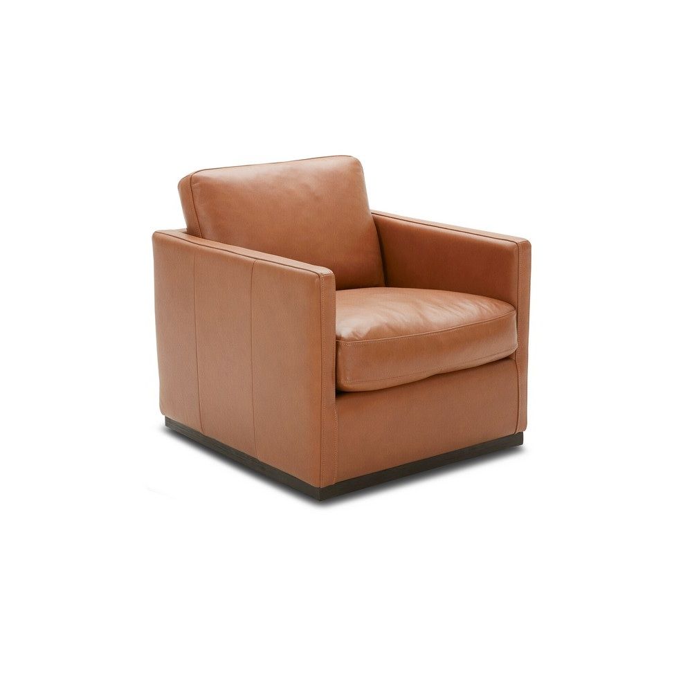 Cole Swivel Chair - Marseille Brown | American Home Furniture