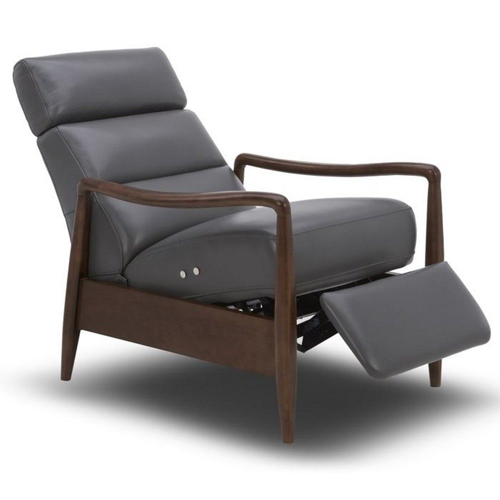 Picture of Sandia Leather Power Recliner - Montana Slate