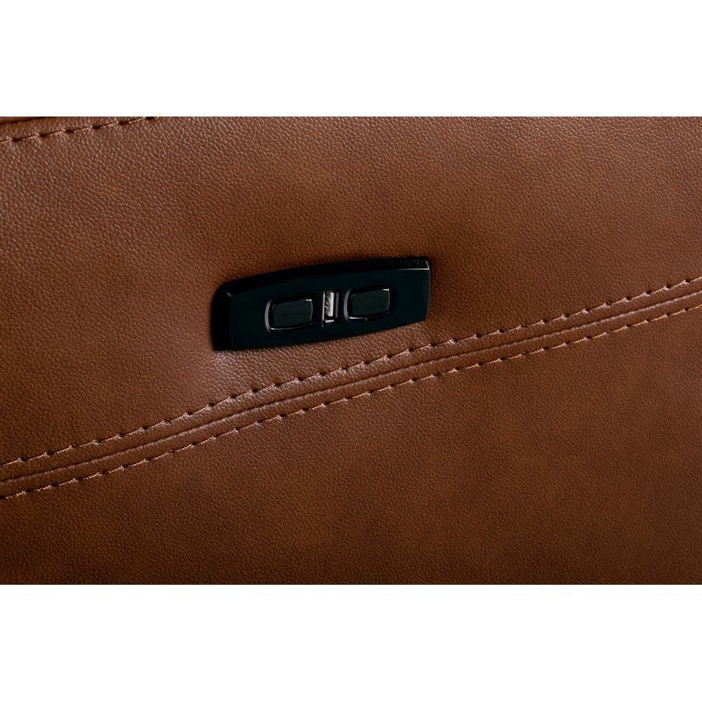 Picture of Siesta Zero Gravity Leather Reclining Sofa