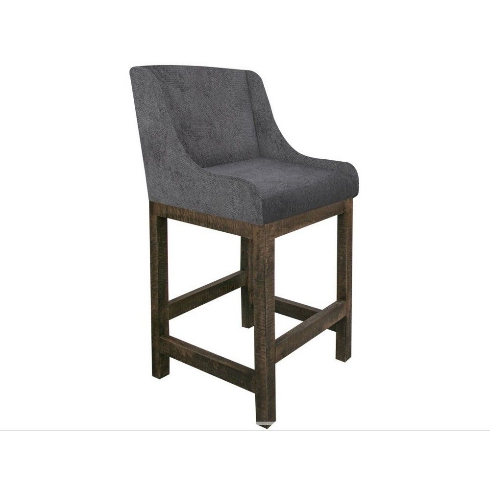Picture of Miera Bar Stool - Charcoal