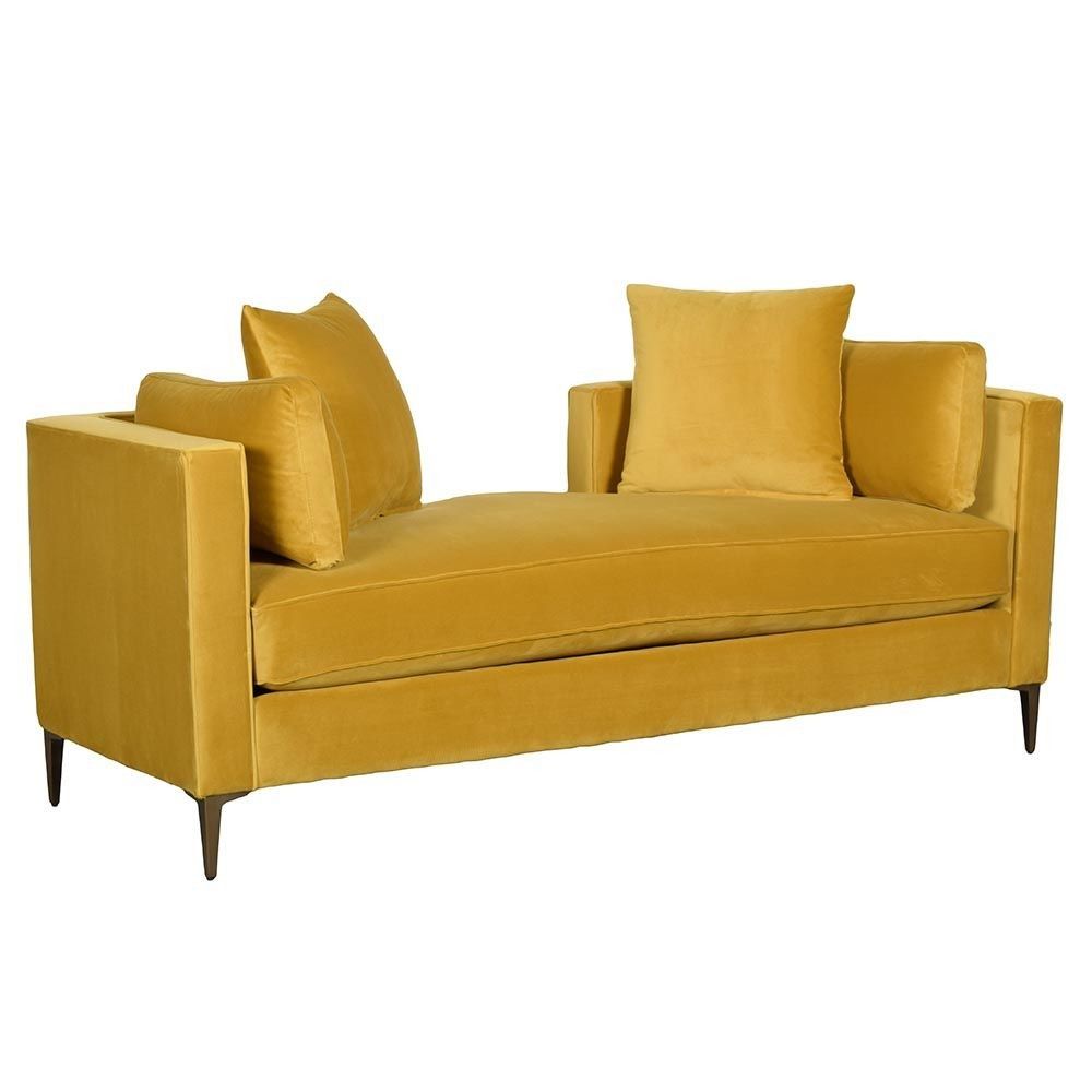 Picture of Bronx Settee - Dijon