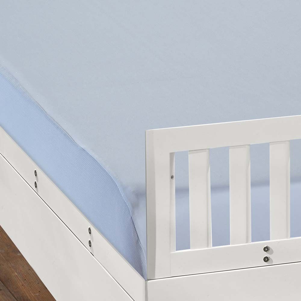 Picture of Dri Tec Fitted Crib Sheet - Blue