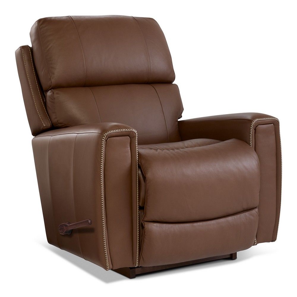 Picture of Apollo Leather Rocking Recliner - Caramel