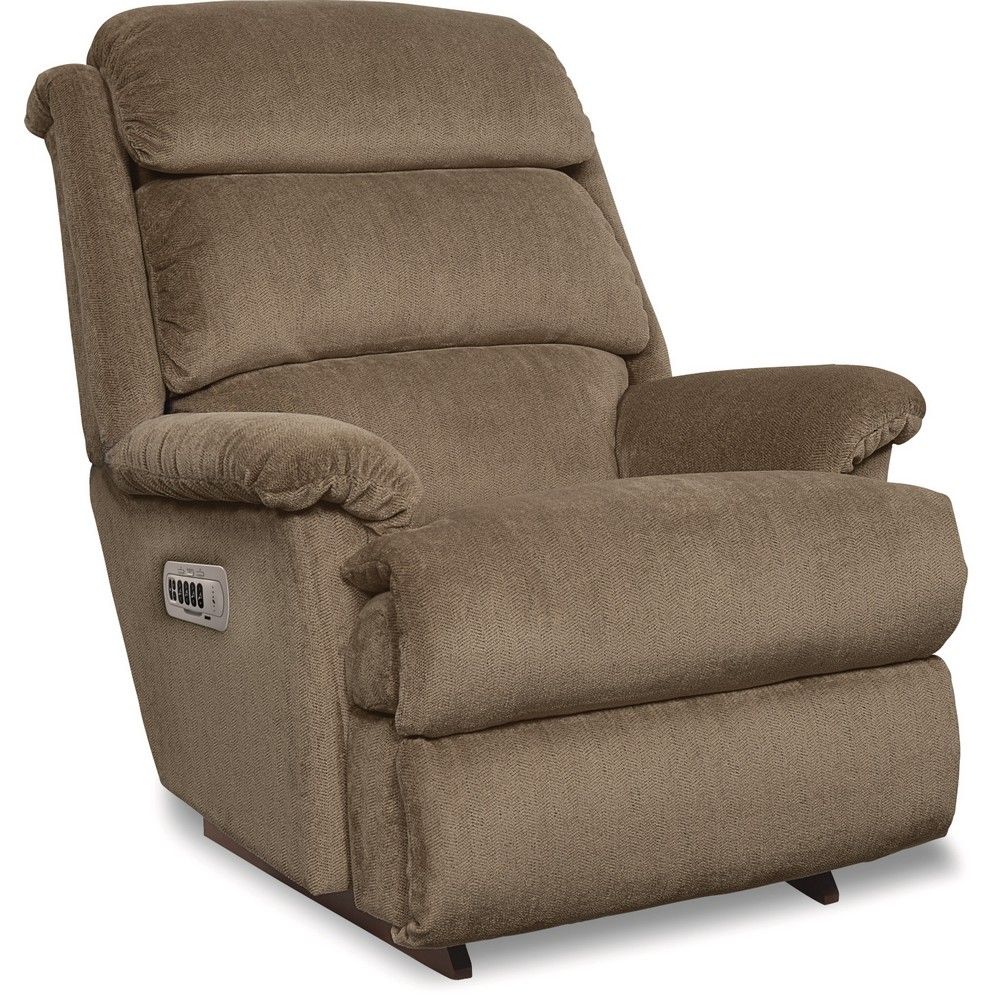 Picture of Astor Power Recliner with Power Headrests and Lumbar - Mocha