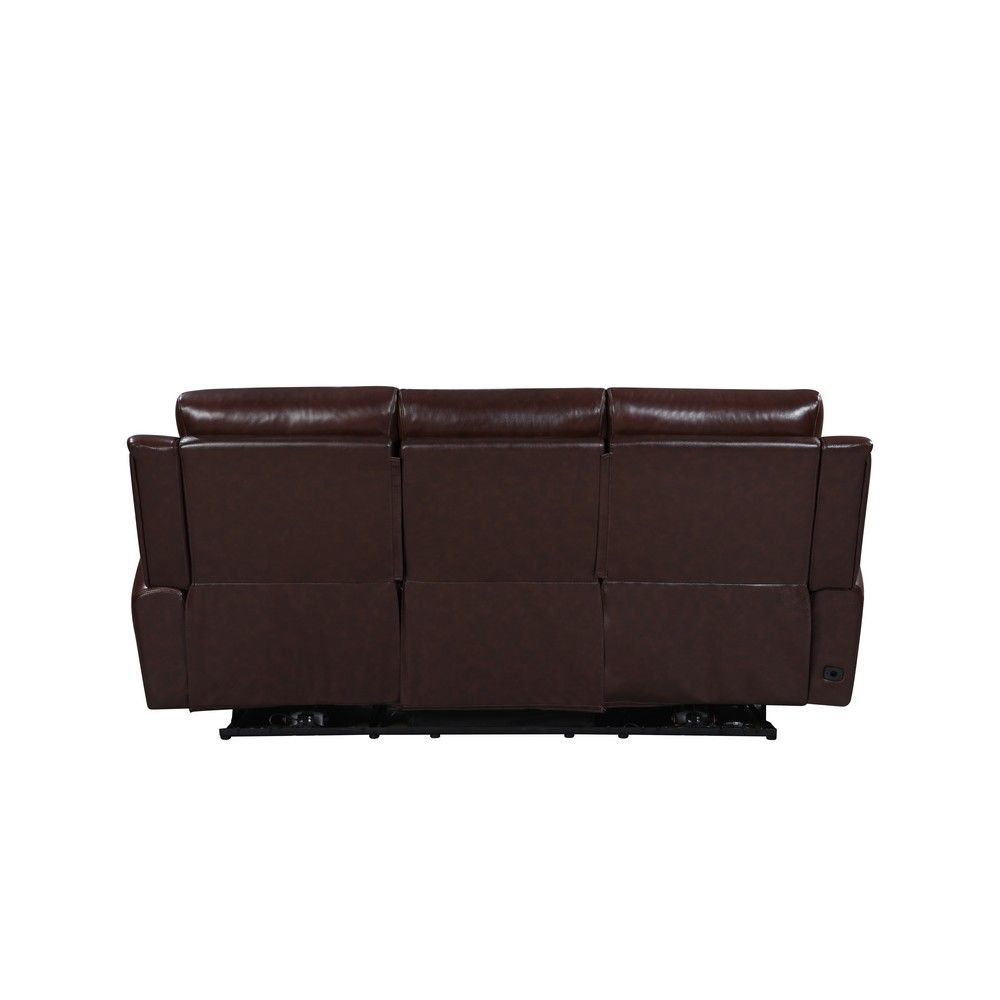 Picture of Jonathan Leather Power Reclining Sofa - Brown