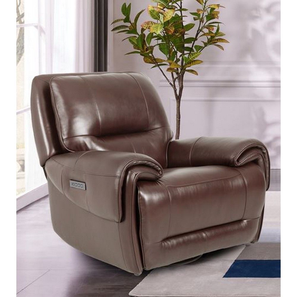 Picture of Inca Zero Gravity Power Recliner - Ajax Umber