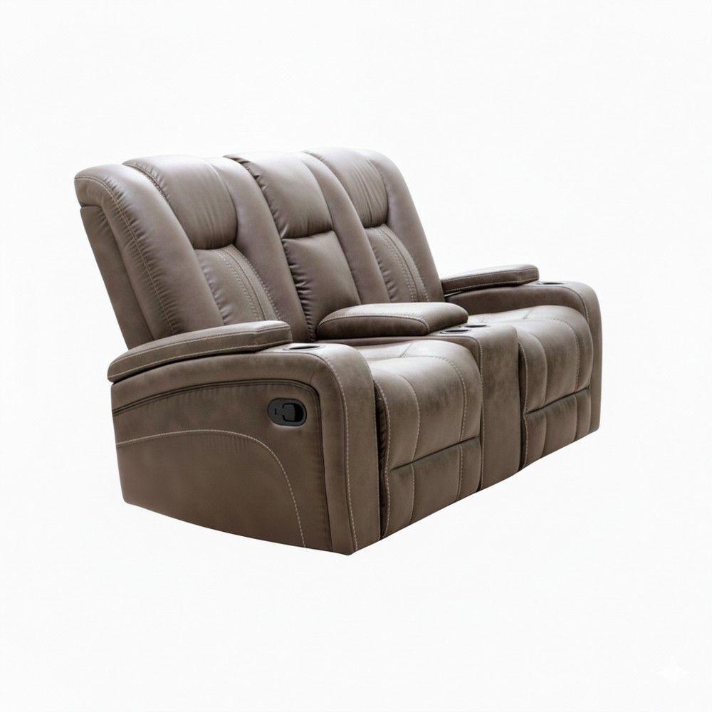 Picture of Lima Power Console Loveseat - Tumble Weed
