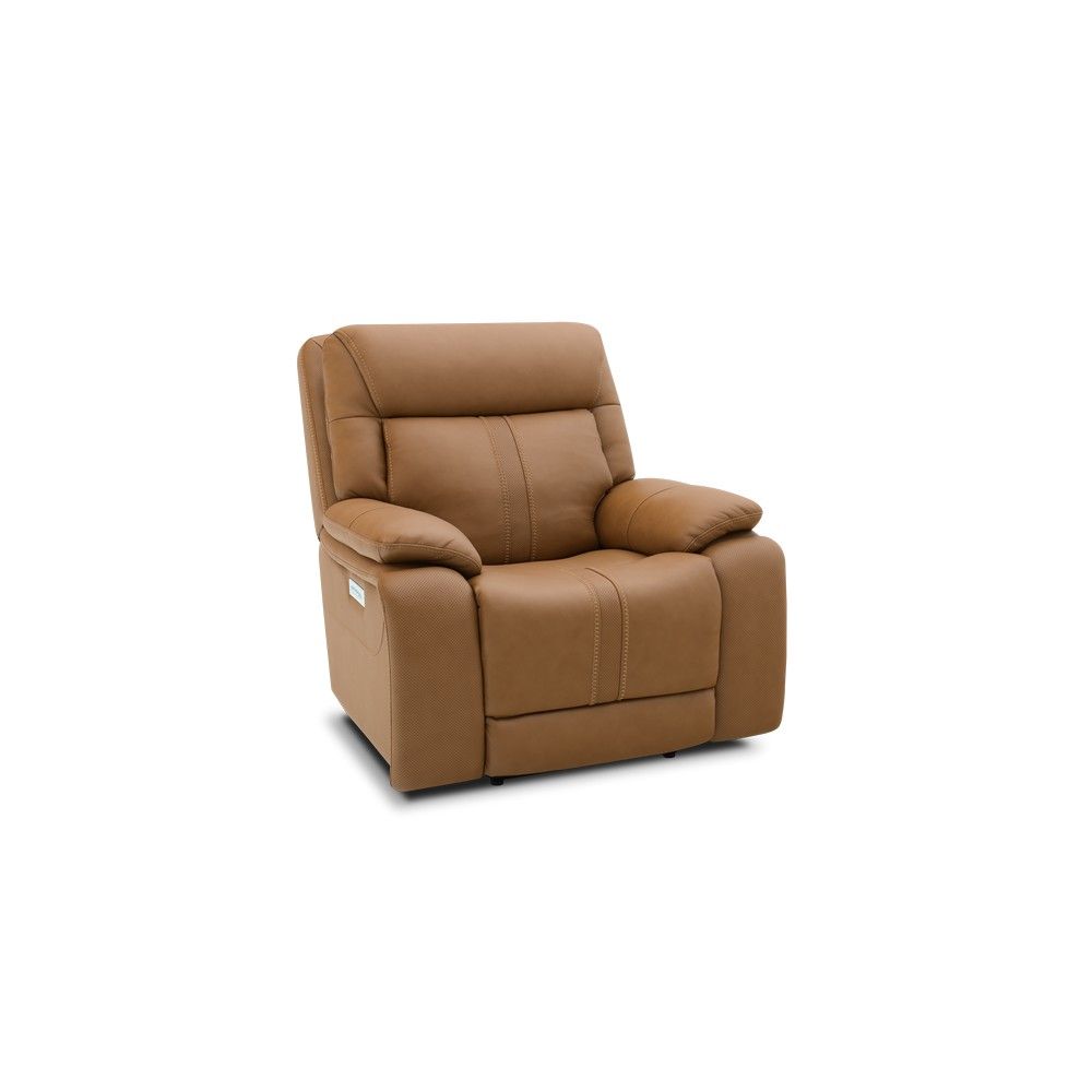 Picture of Tobe Power Recliner - Kona Butternut