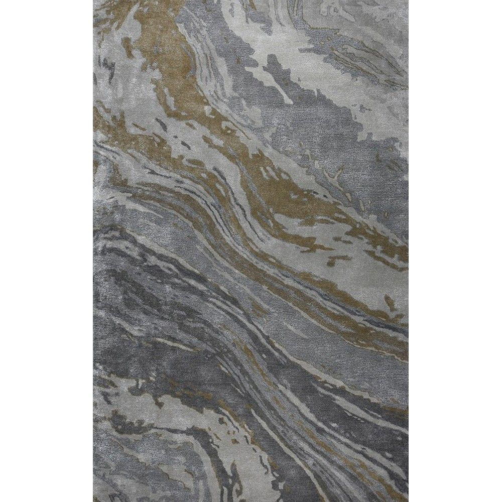 Picture of Gray-Ash Contemporary Rug (T4376)