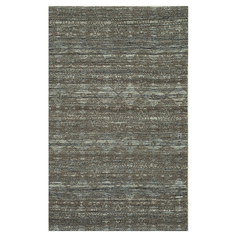 Picture of Natural Wool Tone on Tone Gray White Rug