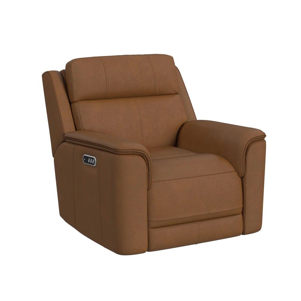 Picture of Derby Leather Triple Power Recliner